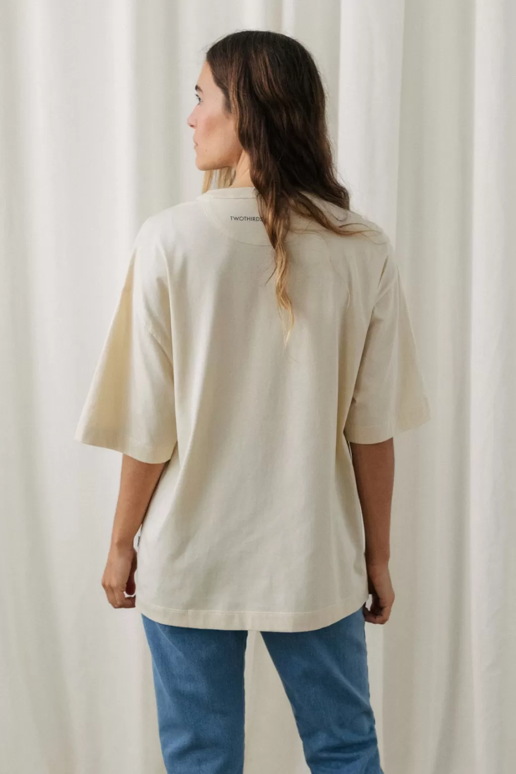 Online Twothirds Got Bag Tee-Vintage Ecru