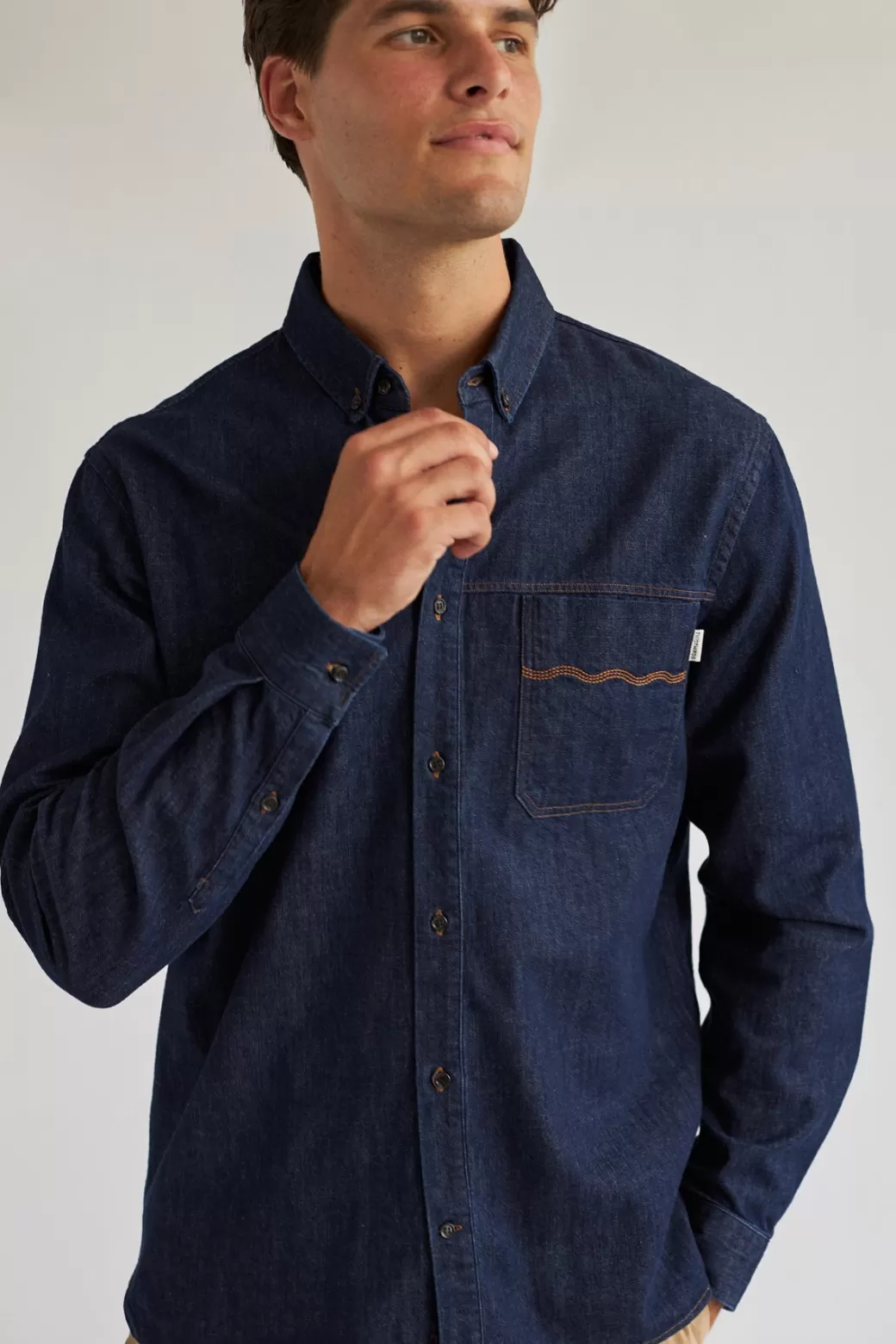 Online Twothirds Horssten-Dark Blue Denim