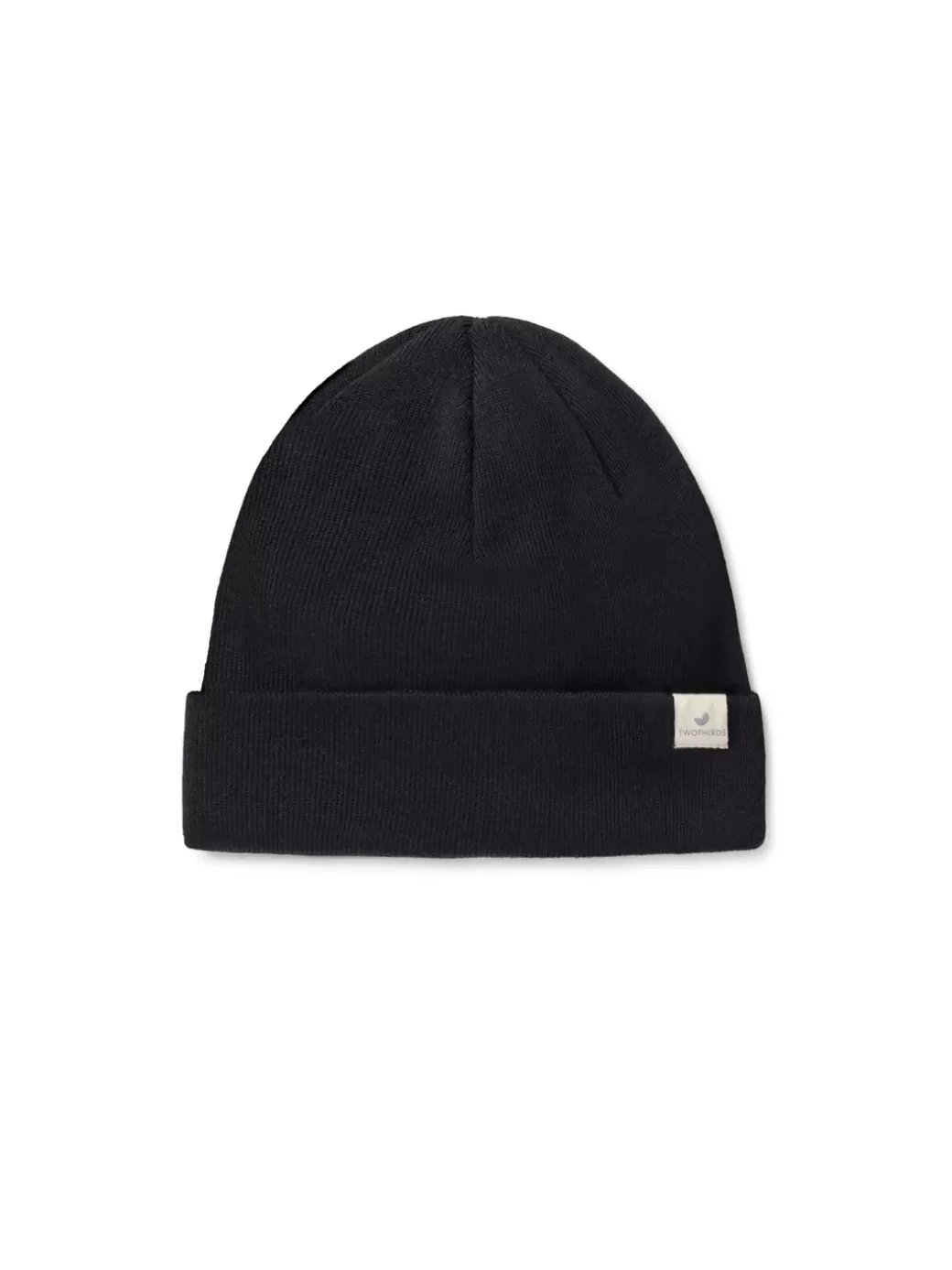 Hot Twothirds Merino Beanie-Black