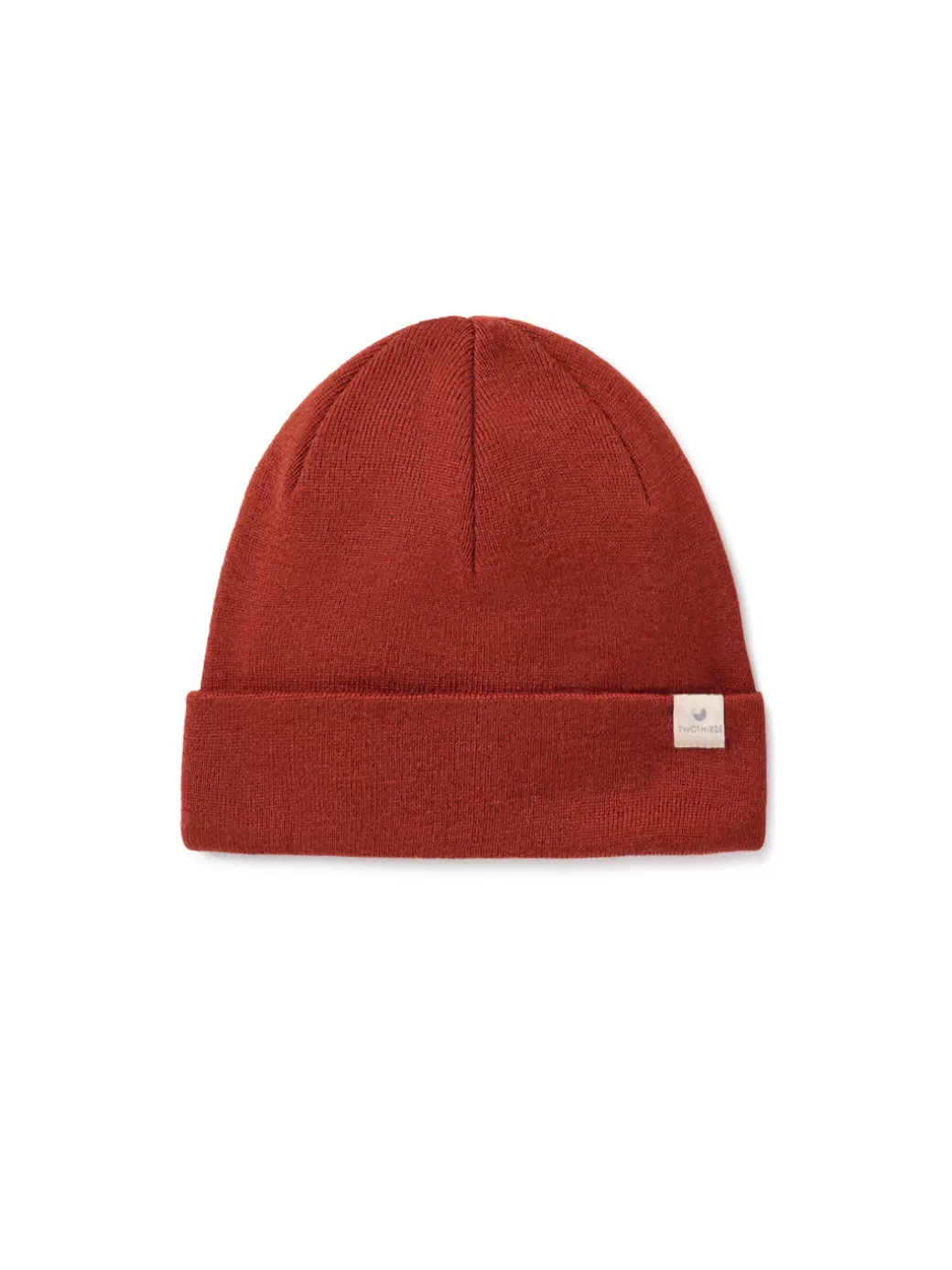 New Twothirds Merino Beanie-Orange