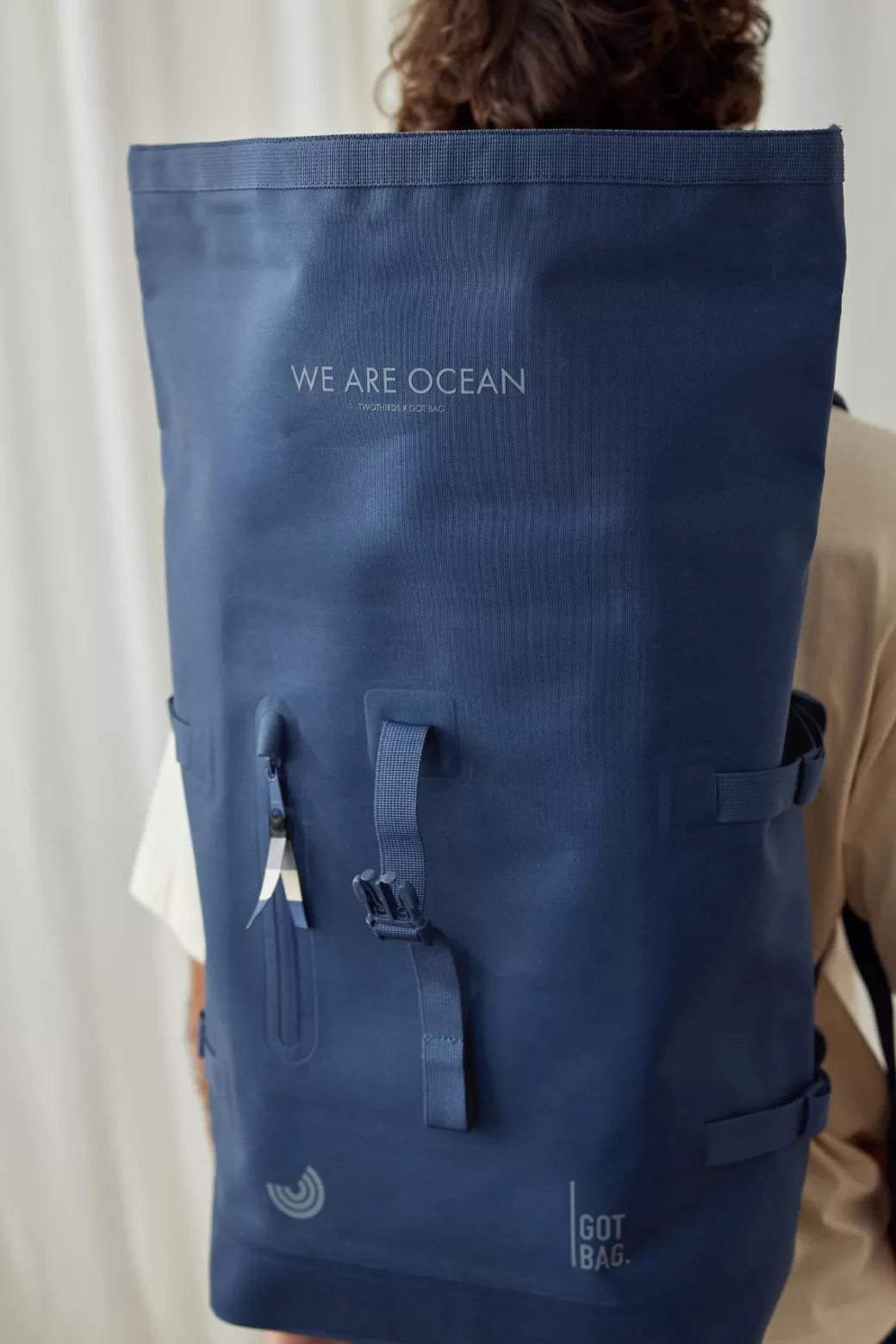 Hot Twothirds Rolltop Got Bag-Ocean Blue