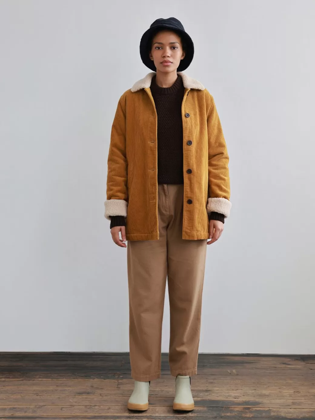 Clearance Twothirds Russell-Mustard