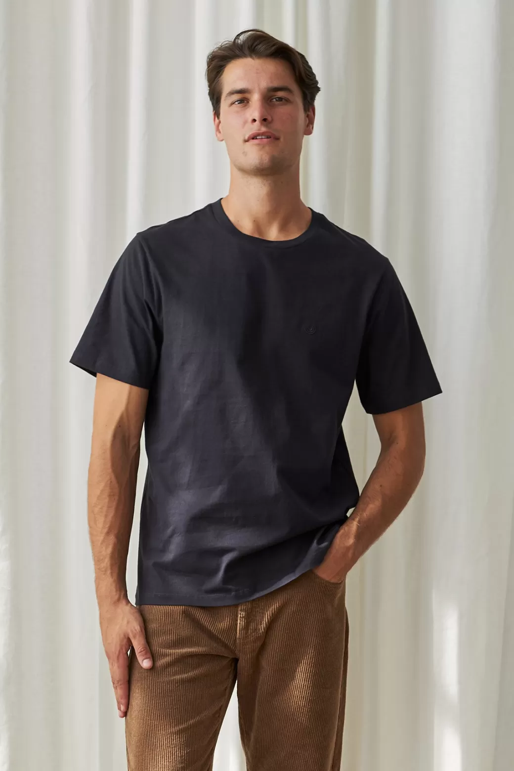 Cheap Twothirds The Organic Cotton Tee-Dark Navy