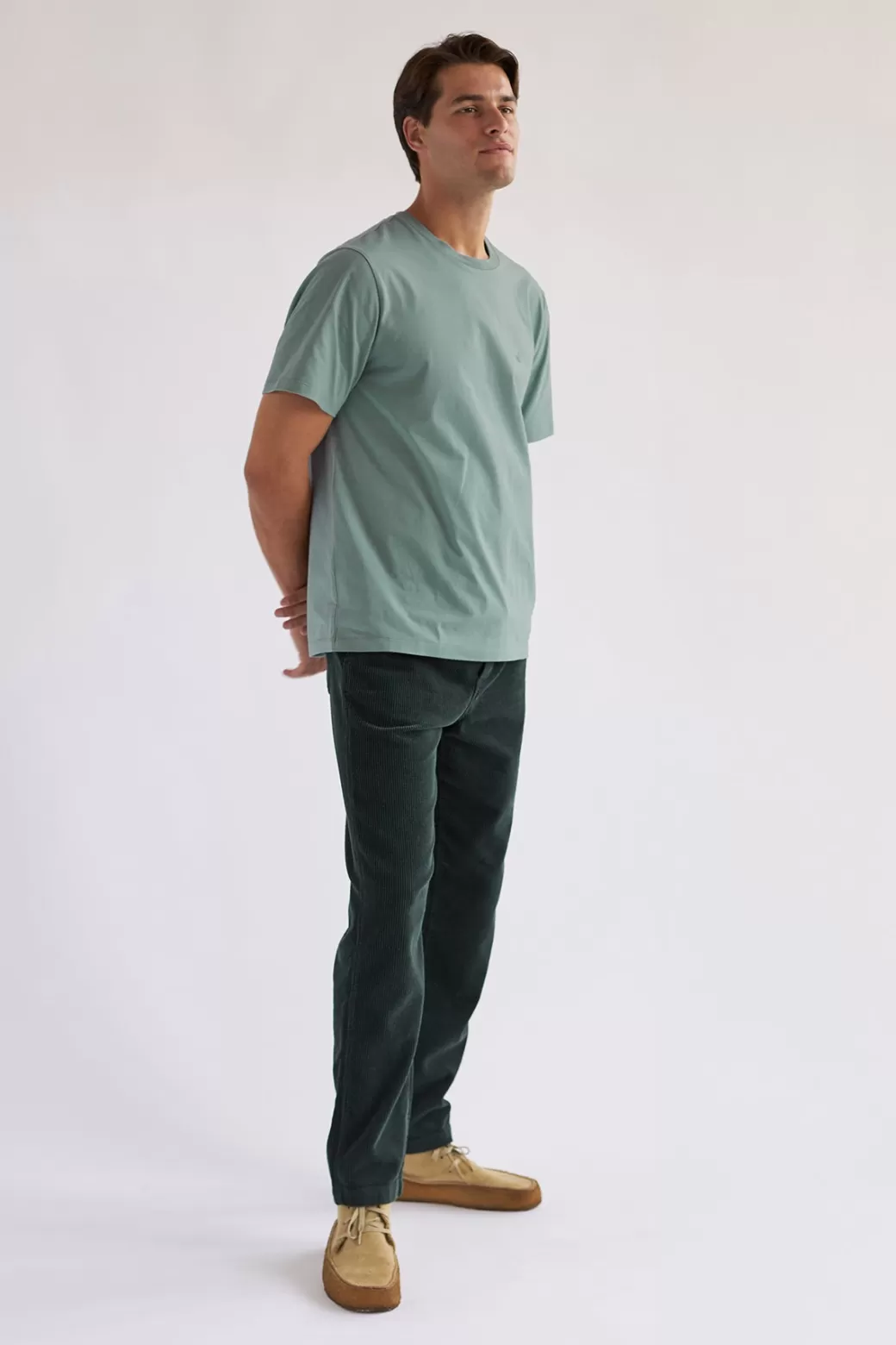 Outlet Twothirds The Organic Cotton Tee-Lead Blue